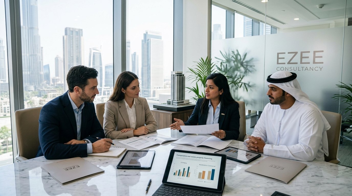 Business Mortgage Dubai: Residential vs. Commercial Financing Terms, LTV Ratios, and Down Payments